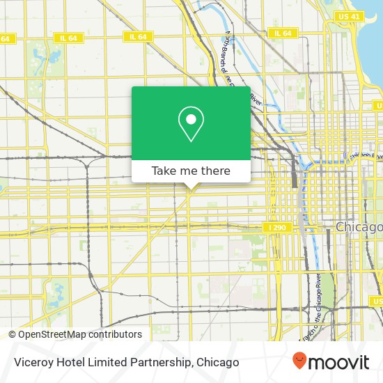 Viceroy Hotel Limited Partnership map