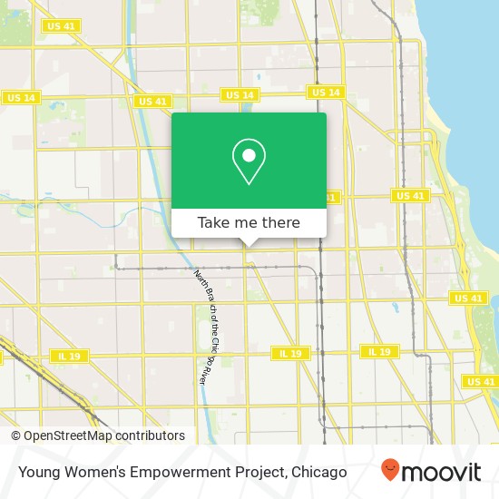 Young Women's Empowerment Project map