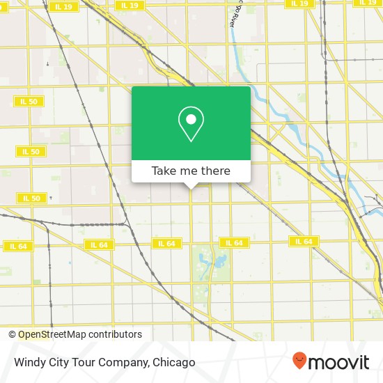 Windy City Tour Company map