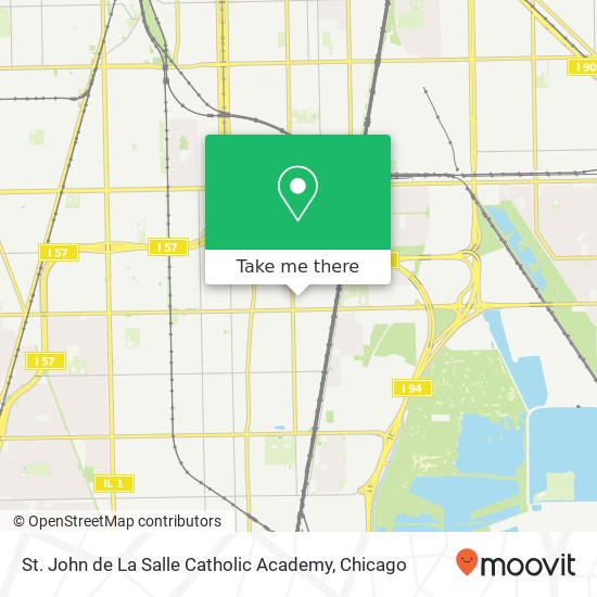 St. John de La Salle Catholic Academy map