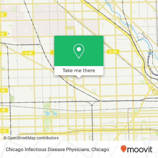 Chicago Infectious Disease Physicians map