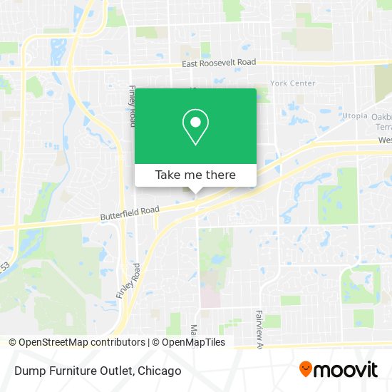 Dump Furniture Outlet map