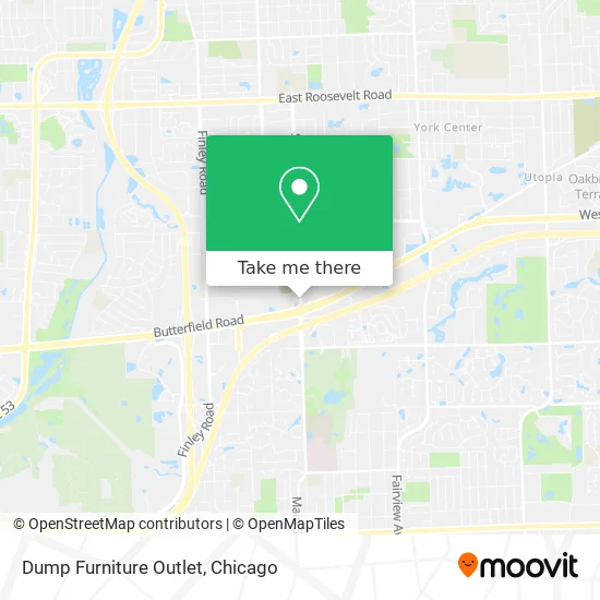 Dump Furniture Outlet map