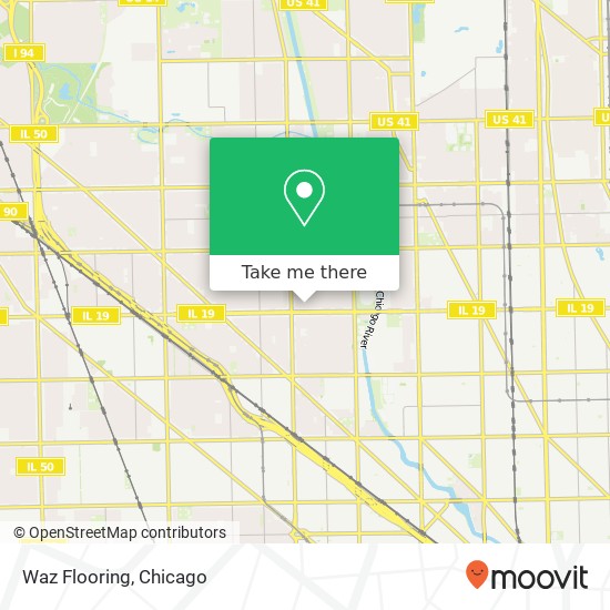 Waz Flooring map