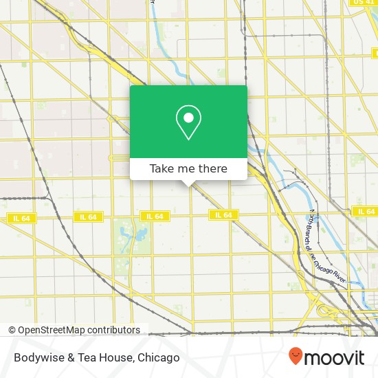 Bodywise & Tea House map