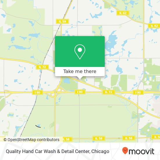 Quality Hand Car Wash & Detail Center map
