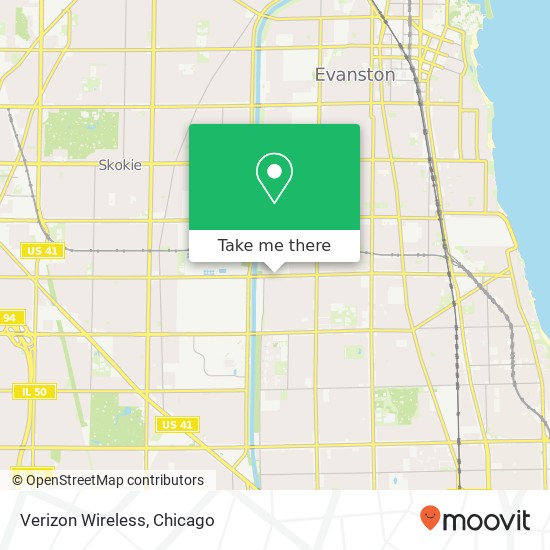 Verizon Wireless map