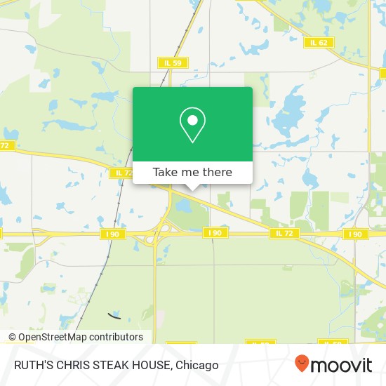 Mapa de RUTH'S CHRIS STEAK HOUSE