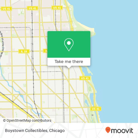 Boystown Collectibles map