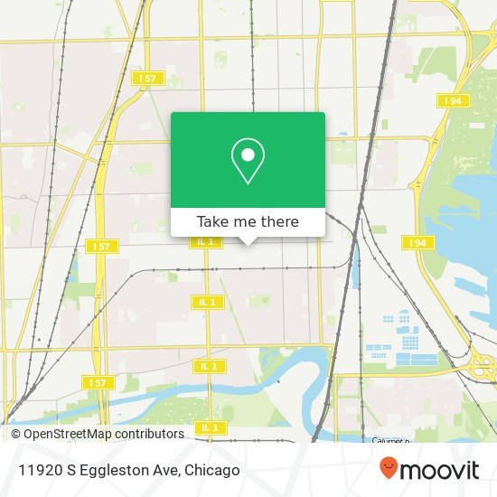11920 S Eggleston Ave map