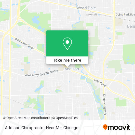 Addison Chiropractor Near Me map