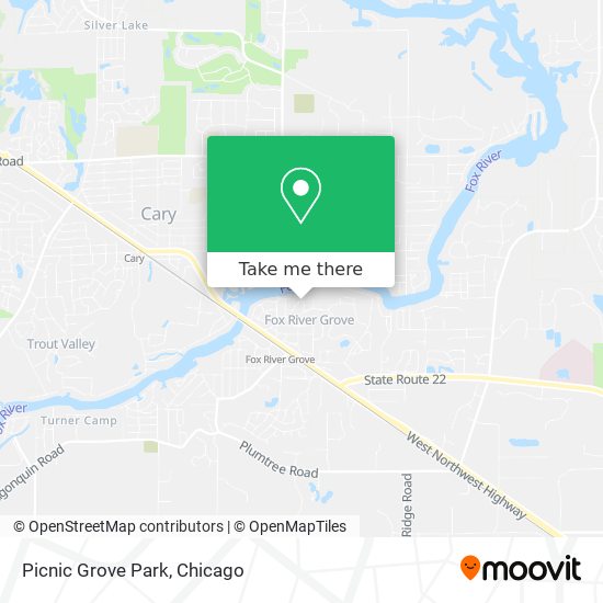 Mapa de Picnic Grove Park