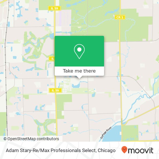 Mapa de Adam Stary-Re / Max Professionals Select