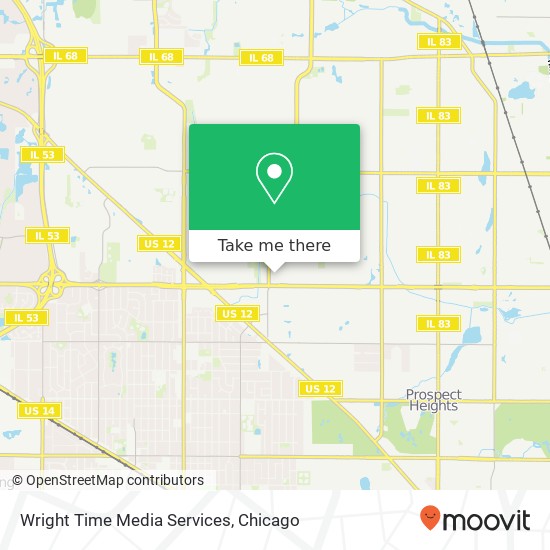 Wright Time Media Services map