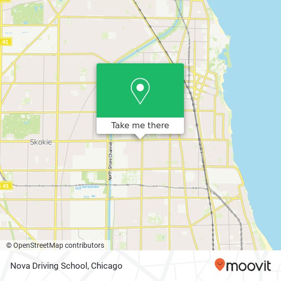 Nova Driving School map