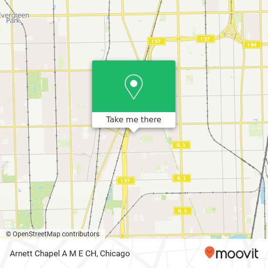 Arnett Chapel A M E CH map