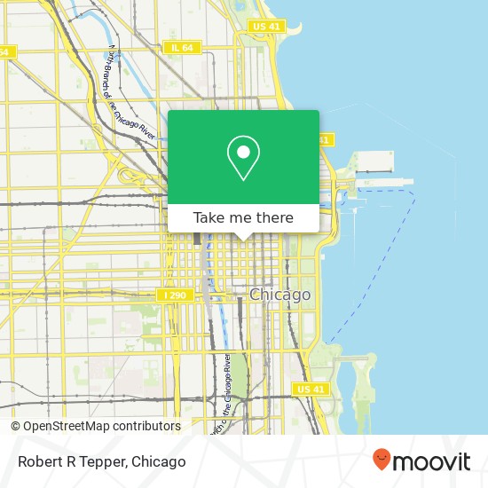 Robert R Tepper map