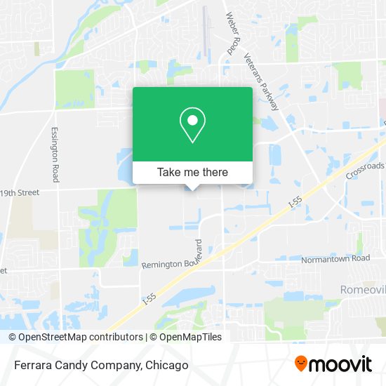 Ferrara Candy Company map