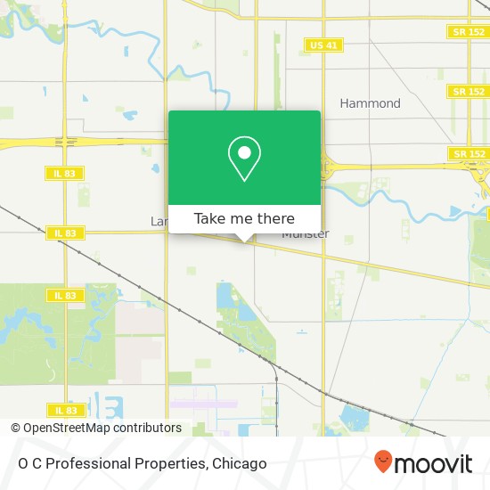 O C Professional Properties map