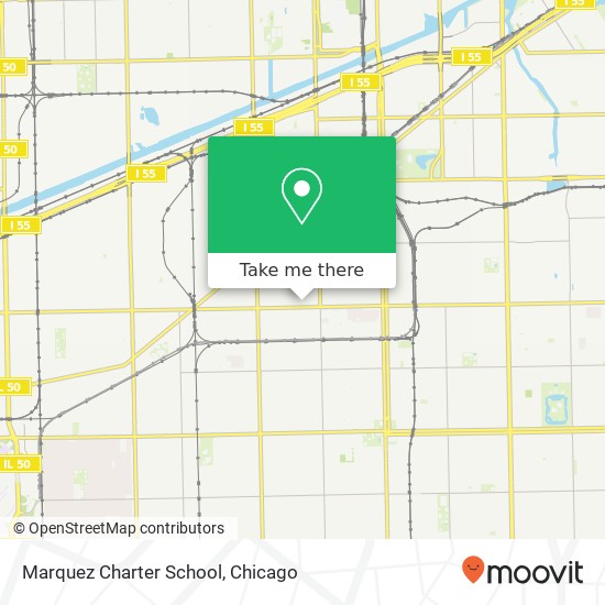 Marquez Charter School map