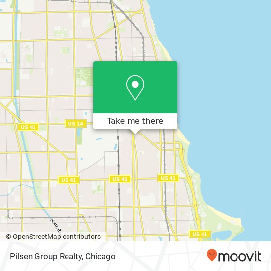 Pilsen Group Realty map
