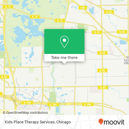 Kids Place Therapy Services map