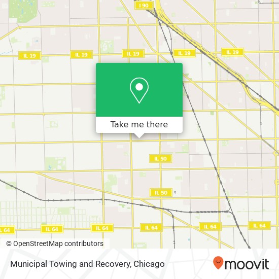 Municipal Towing and Recovery map