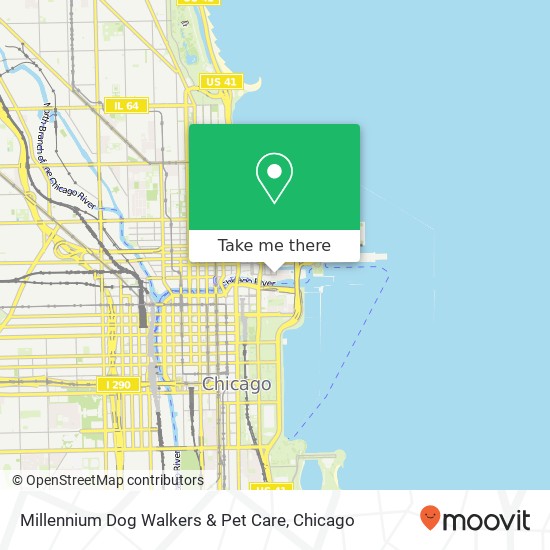 Millennium Dog Walkers & Pet Care map