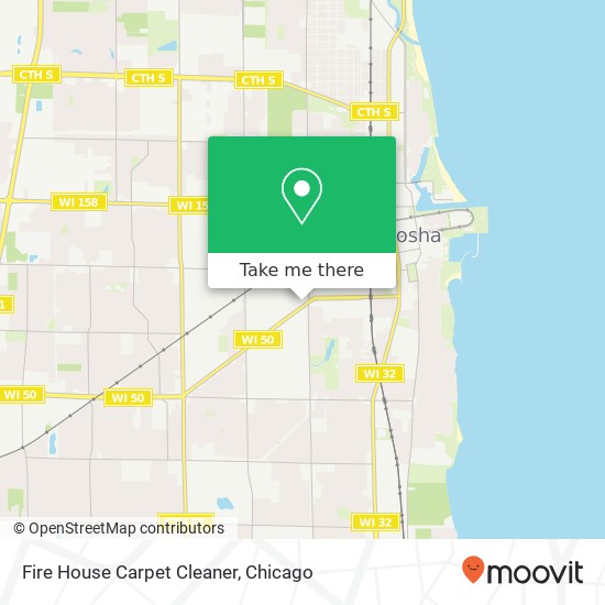 Mapa de Fire House Carpet Cleaner