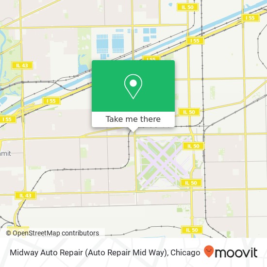 Mapa de Midway Auto Repair (Auto Repair Mid Way)