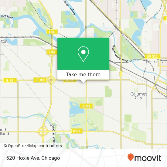 Mapa de 520 Hoxie Ave