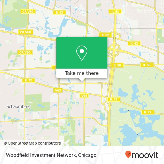 Woodfield Investment Network map