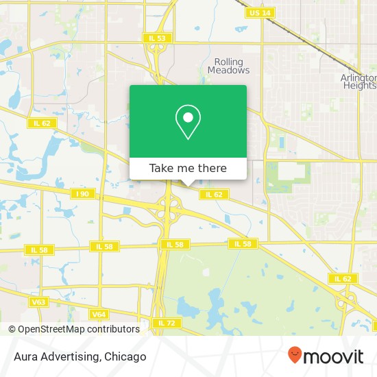 Aura Advertising map