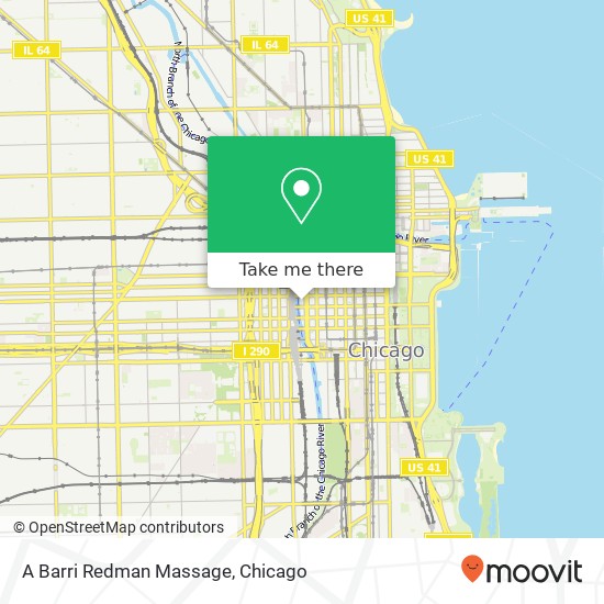 A Barri Redman Massage map