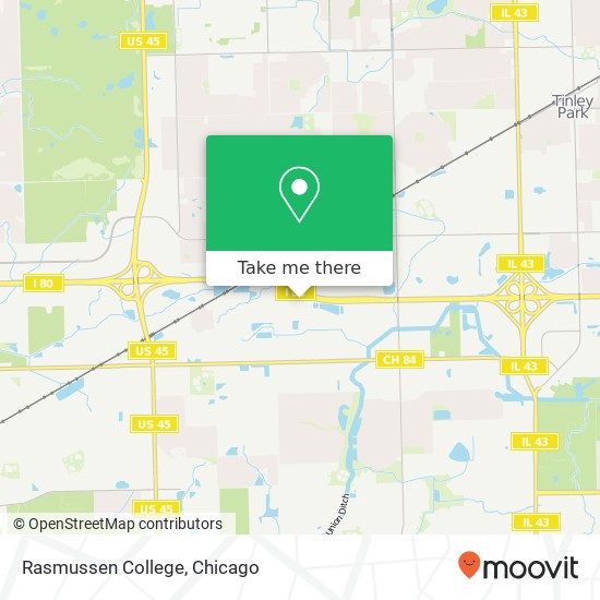 Rasmussen College map