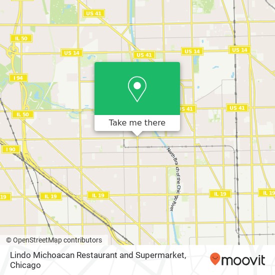 Lindo Michoacan Restaurant and Supermarket map