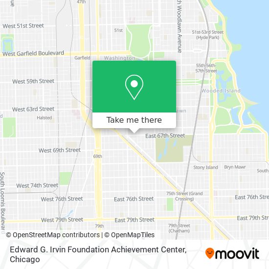 Mapa de Edward G. Irvin Foundation Achievement Center