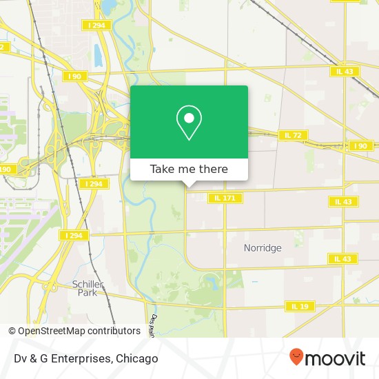 Dv & G Enterprises map