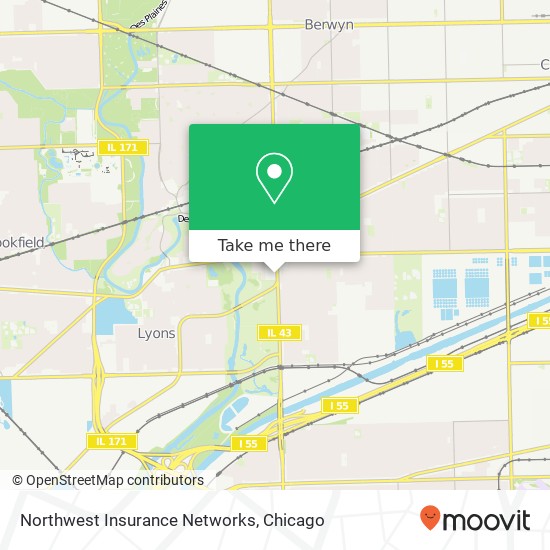 Mapa de Northwest Insurance Networks