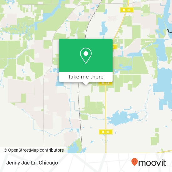 Jenny Jae Ln map