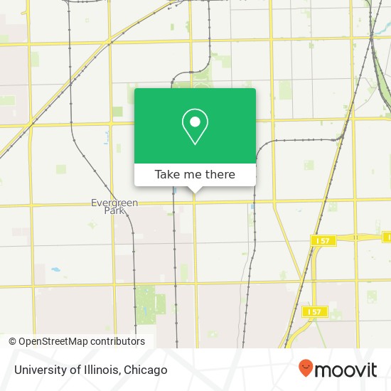 University of Illinois map