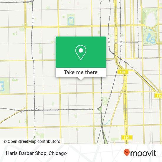 Haris Barber Shop map