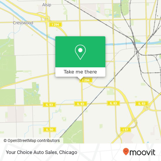 Your Choice Auto Sales map