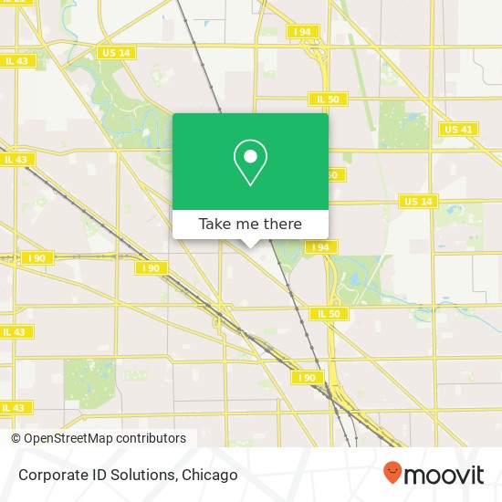 Corporate ID Solutions map
