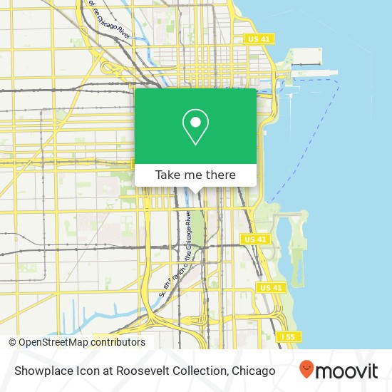 Mapa de Showplace Icon at Roosevelt Collection