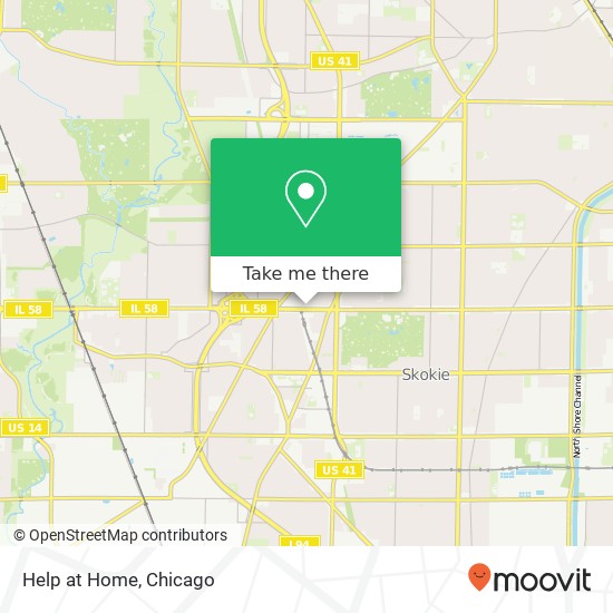 Help at Home map