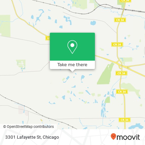 Mapa de 3301 Lafayette St