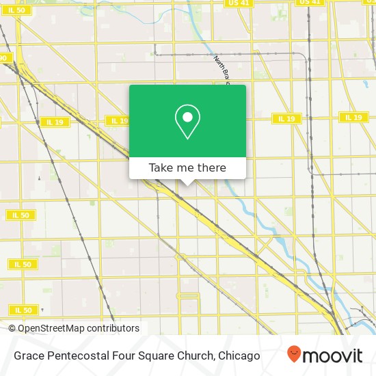 Grace Pentecostal Four Square Church map