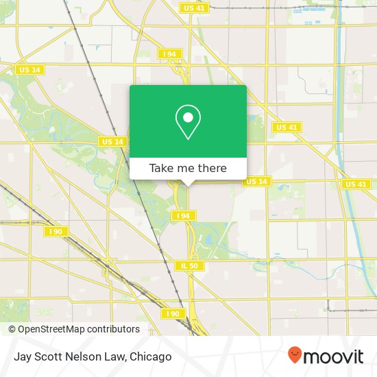 Jay Scott Nelson Law map