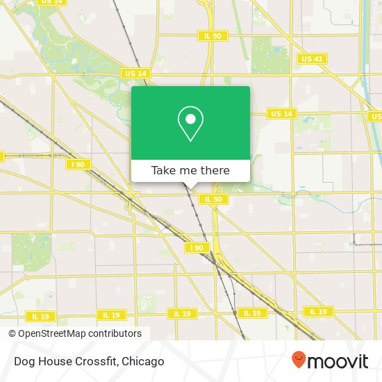 Dog House Crossfit map